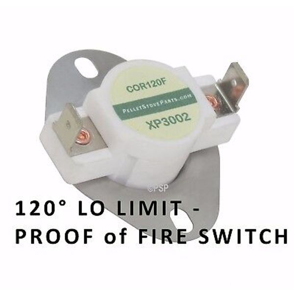 WINRICH PELLET STOVE CERAMIC LO LIMIT SWITCH   [XP3002]  PERFECTA  &  DYNASTY