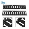 Black Track Tie Down Rail Kit 2' (2 Pack) for Garages, Vans, Trailers 2000 lbs