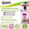 Quelyd 30602193 Paste All Wallpaper Translucent Pink After Drying