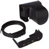 MegaGear Ever Ready Leather Camera Case Compatible with Olympus Pen E-PL10, E-PL9 (14-42mm)