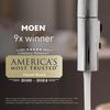 Moen 1394 Push Button Diverter Extension Kit, Chrome