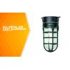 Woods L1706BLK Vandal Resistant 150W Incandescent Security Light Ceiling Mount Hammered Black