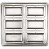 Matsunaga Seisakusho MS81 Silicone Processed Silver Financier Tabletop 6P