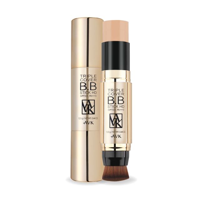 AVK BB Stick Whitening Anti-Wrinkle UV Protection Triple Cover Foundation SPF50+ PA+++