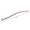 EBTOOLS Panel Warning Light Panel Indicator Lamp Panel Pilot Dash Light LED Panel Pilot Light 4 Pcs 12v 8mm LED Panel Pilot Dash Warning Light Indicator Lamp Car Van Red