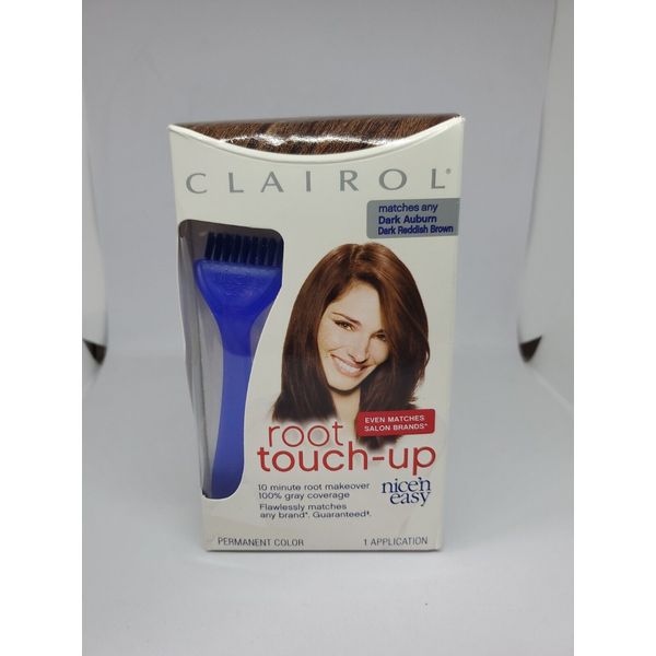 CLAIROL Root Touch-Up NICE 'N EASY Hair Color 4R Dark Auburn Reddish Brown