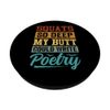 Squats So Deep My Butt Could Write Poetry PopSockets mit austauschbarem PopGrip