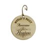 Ornament - Worlds most Awesome Hostess
