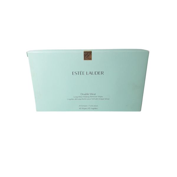 ESTEE LAUDER Double Wear Long Wear Makeup Remover 45 Wipes 1 Pack NIB