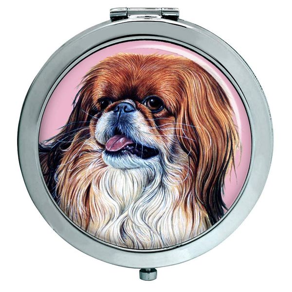 Pekingese Compact Mirror
