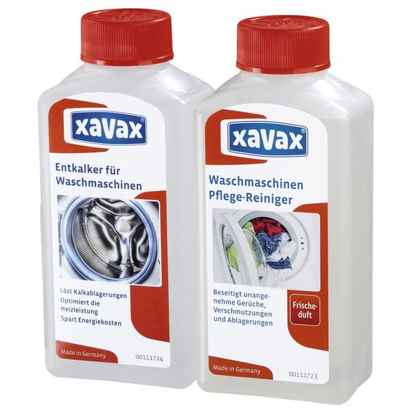 Xavax Washing Machine Maintenance Set Descaler Cleaner