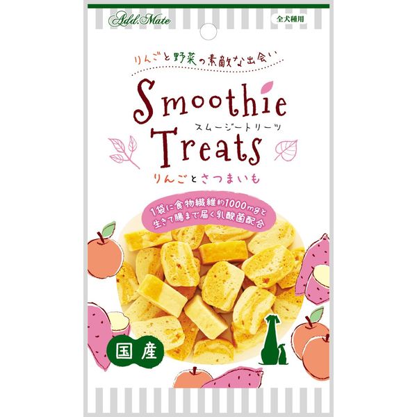 Admate Smoothie Treats Apples and Sweet Potatoes, 1.8 oz (50 g)