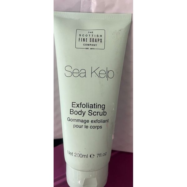 THE SCOTTISH FINE SOAPS COMPANY SEA KELP EXFOLIATING BODY SCRUB 7FLOZ