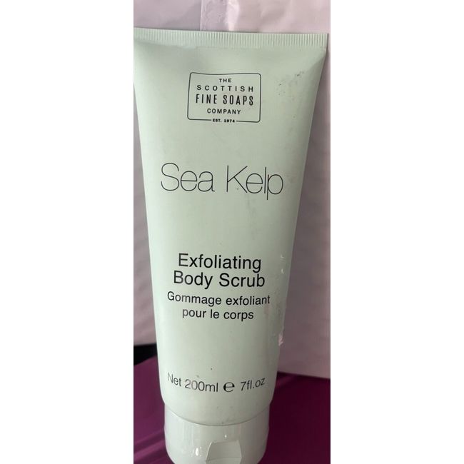 THE SCOTTISH FINE SOAPS COMPANY SEA KELP EXFOLIATING BODY SCRUB 7FLOZ