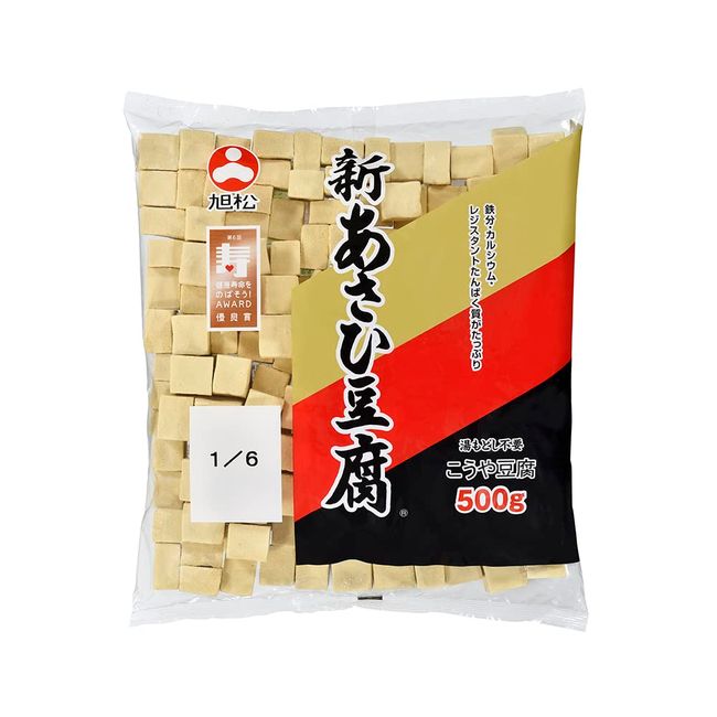 Asahimatsu Foods New Asahi Tofu Commercial 1/6 17.6 oz (500 g)