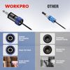 WORKPRO Drywall Screw Setter/Extractor Impact Bit Holder S2 Steel