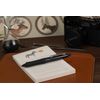 PILOT Dr. Grip FullBlack Refillable & Retractable Ballpoint Pen, Medium Point,