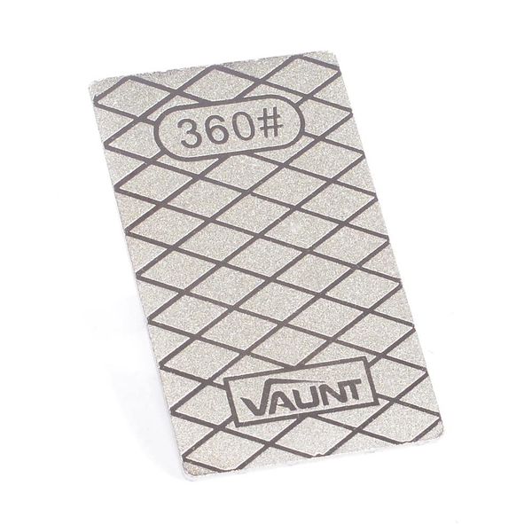 Vaunt Diamond Sharpening Stone Double-Sided 75mm x 50mm Coarse/Medium