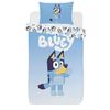 dreamtex BLUEY Single Duvet Set Reversible Bedding Featuring Bluey Wave