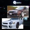 Smoke Switchback LED Corner Parking Side Marker Lights For 02-03 Subaru Impreza