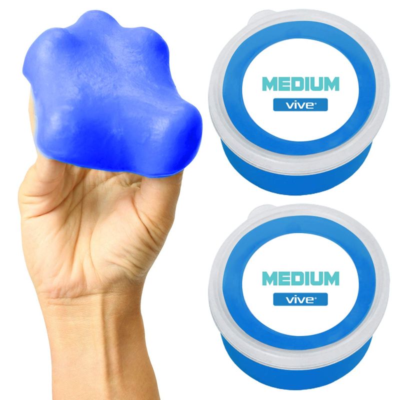 Vive Therapy Putty For Adults, For Hand Therapy (2 Pack) - Occupational ...