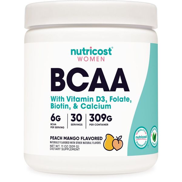 Nutricost BCAA for Women (Peach Mango) 30 Servings