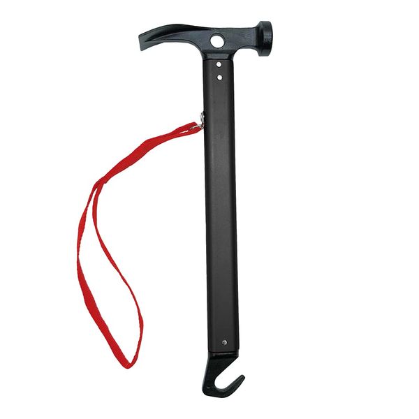 Takeda Corporation PGH21-4BK [Hammer/Tent Peg] Black 4.3 x 12.2 x 12.2 inches (11 x 4 x 31 cm) Peg Hammer