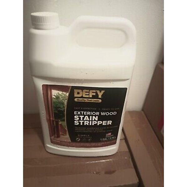 DEFY Exterior Wood Stain Stripper One Gallon -FREE Shipping