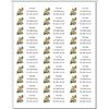 150 Beautiful Apple Blossom flowers Mailing Return Address Labels Personalized
