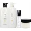 Lebel Io Serum Cleansing (Shampoo), 23.3 fl oz (600 ml) + Cream (Treatment), 23.3 fl oz (600 ml), Mask, 6.1 oz (170 g), Oil Essence, 3.4 fl oz (100 ml), Set of 4 lebel iau serum