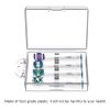 Electric Toothbrush Head Storage Case + 4 PCS Toothbrush Head Covers for Oral B