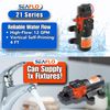 Seaflo 12V 1.2 GPM 35 PSI Water Pressure Diaphragm Pump by Seaflo