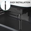 VLYX Grafikkartenhalterung, Gpu Support Bracket, einstellbare 74-120mm Gpu Support Aluminiumlegierung Gpu Sag Bracket mit Magnet Gpu Anti Sag Bracket (Schwarz)