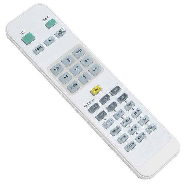 VINABTY Remote Control fit for Vivitek Projectors Remote controller with Laser hot key