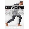 DEVOPS Men's Compression Shorts Underwear (3 Pack) (X-Large, Black/Charcoal/White)
