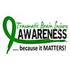CafePress Awareness 2 TBI Oval Car Bumper Sticker