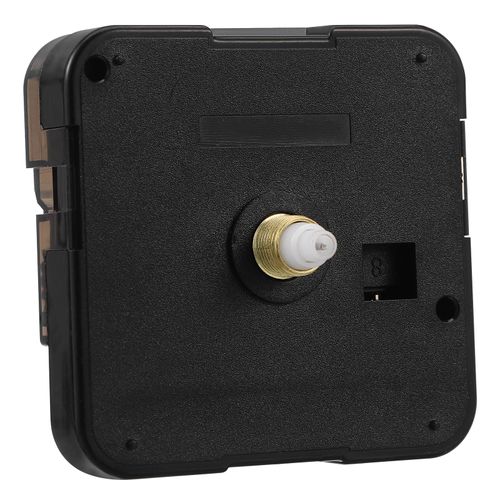 Healifty Quartz Clock Movement Mechanism Replacement,Wall Clock Mechanisms Battery Operated Clock Movement DIY Repair Parts Black 5.5 x 5.5 x 3