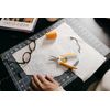 Fiskars 15cm Easyaction™ Scissors – Micro-Tip™ Shears for Sewing & Fabric, Softgrip™ Handles