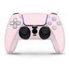 ZOOMHITSKINS Compatible with PS5 Digital Version (No Disk Version) Skin, Solid Pink Cute Plain One Color, Durable, Bubble-free, Precisely Cut