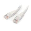 StarTech.com 15m Cat5e White Molded RJ45 UTP Cat 5e Patch Cable - 15 m Patch Cord (M45PAT15MWH)