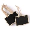 AUSTOR 14 Pcs Mini Chalkboards Signs Hanging Rectangle Chalkboards Double Sided