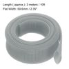 sourcing map Expandable Sleeving,2 3/8-inch 10ft Cable Sleeve, Gray