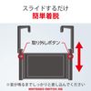 Elecom GM-NS20CSTBK Car Holder Stand [Compatible with Nintendo Switch/Nintendo Switch OLED Models] Black