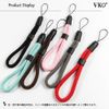 [VKO] Camera Wrist Strap Hand Strap for Mirrorless/Compact Cameras (Red)