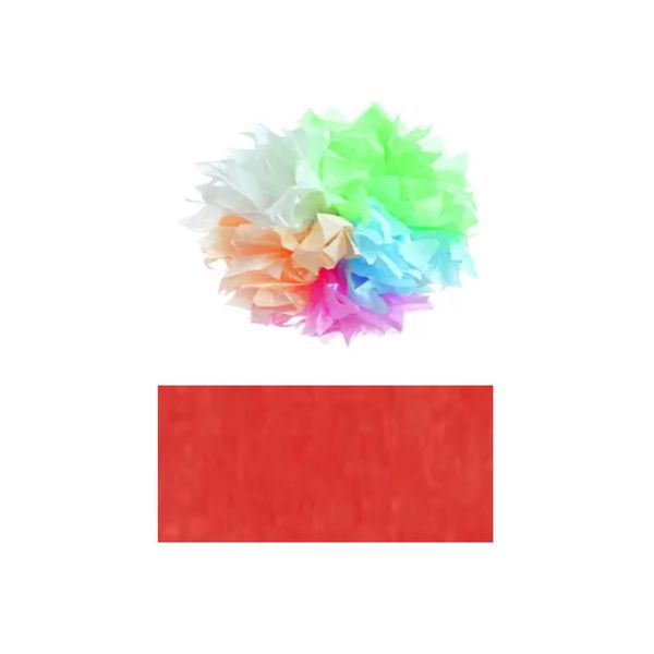 26 Sheets of Tissue Paper 50 x 70 cm Bright Red