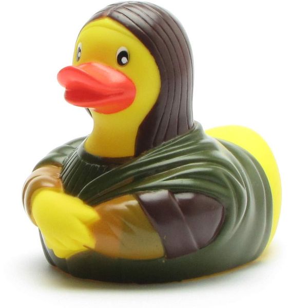 Duckshop I Mona Lisa Duck Bath Duck Length 11 cm