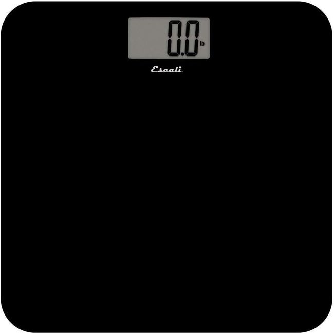 White Digital Glass Bathroom Scale