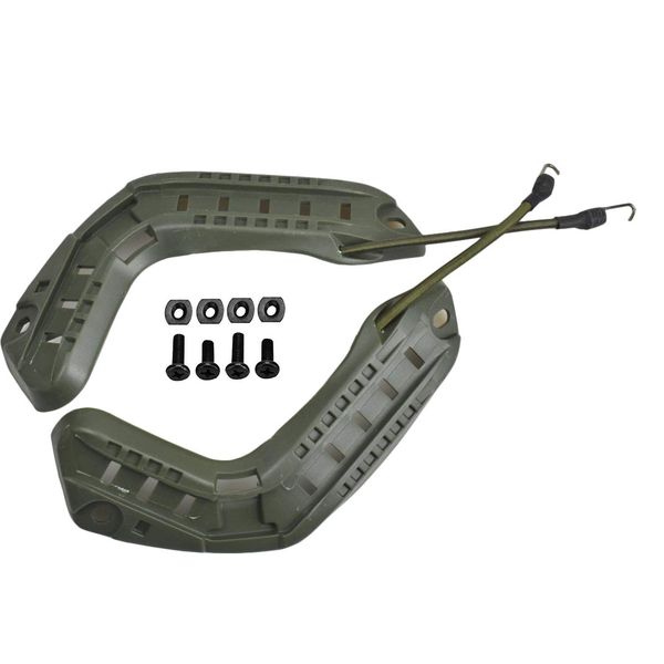 Jadedragon Fast Helmet Rail Mount Kit Helmet Side Rail Accessory