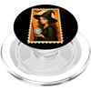 Witch With Crystal Ball And Bat Night PopSockets PopGrip for MagSafe