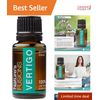 Essential Oil Blend 15ml Ginger & Peppermint Fast-Acting Nausea Relief Aromat...